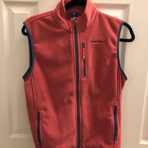 Coral vineyard vines vest